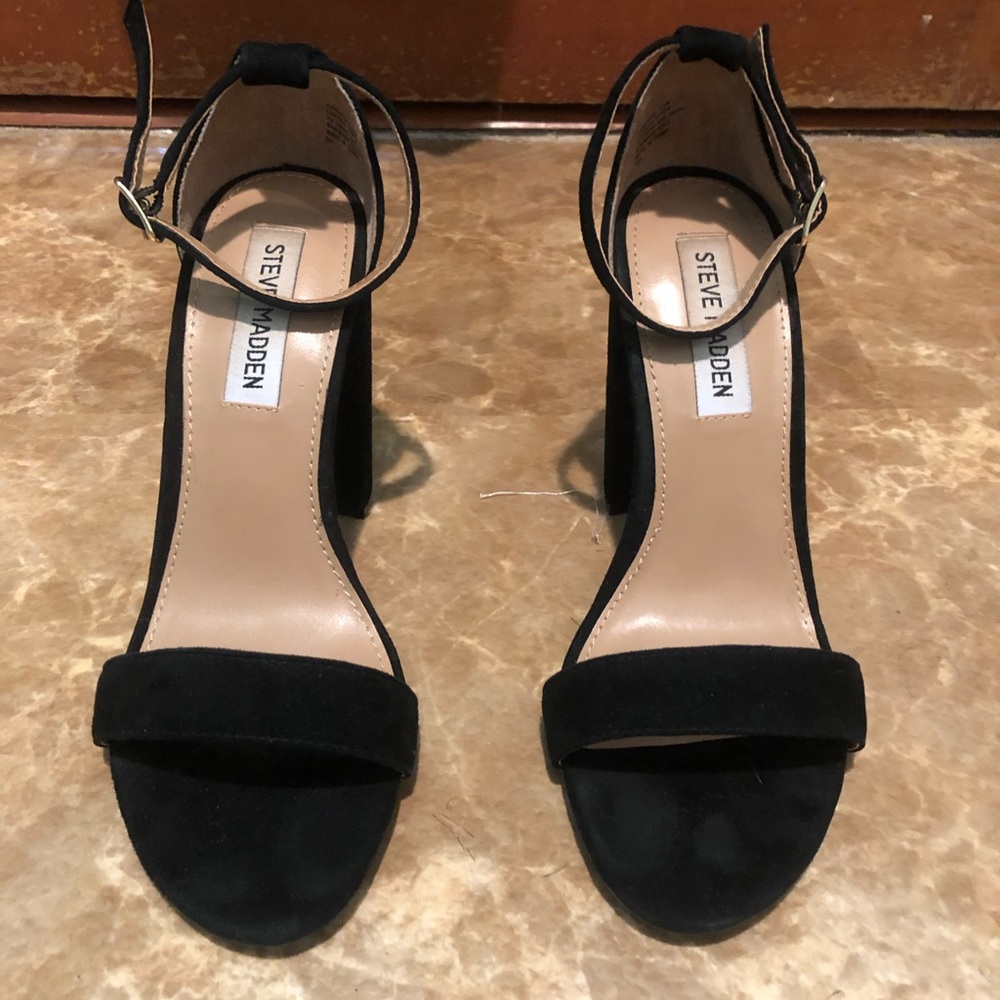 Steve Madden black heels